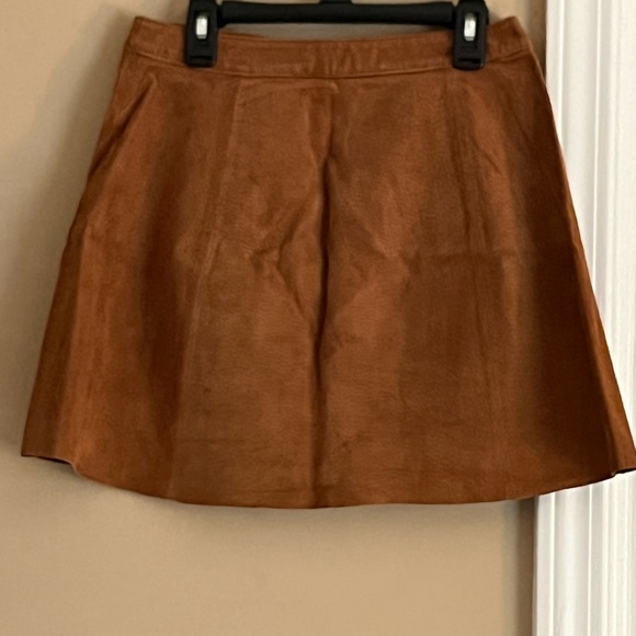 Forever21 Faux Suede A-Line Skirt - Picture 3 of 3